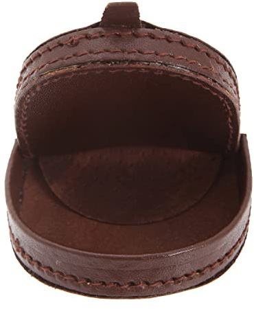 Charmoni - Porte Monnaie - Portefeuille - Multi Poches - en Cuir véritable - pour Homme (Camel)