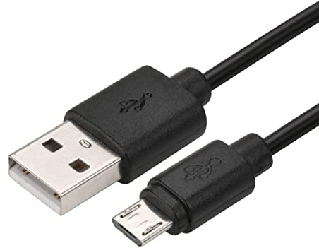 APM 570310 - Cable USB 2.0 USB-A/USB-B - Cable USB macho/macho - Cable USB para impresora y ordenador - Transmisión estable sin interferencias - 2 m de largo - Negro