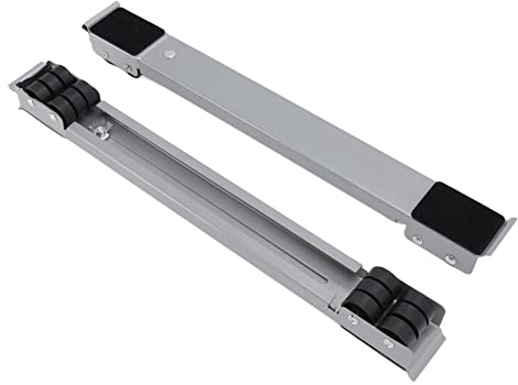 Furniture Mobile Roller, Heavy Duty Detachable Appliance Sliders 300KG Load Bearing Universal 24 Wheels Base Fridge Stand Moving Cart for Washing Machines Dryers Dishwashers