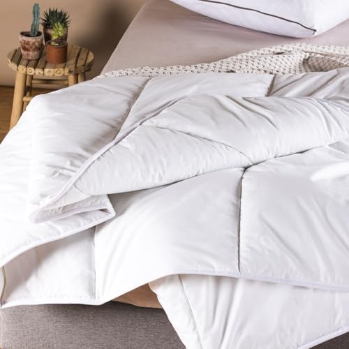 Kadolis - Bettdecke für Kinder Maui Hülle aus Bio-Baumwolle 140x200 cm - Leichte Sommerbettdecke - Für EIN Einzelbett - 100gr/m2 - Weich und komfortabel - OEKOTEX Zertifiziert