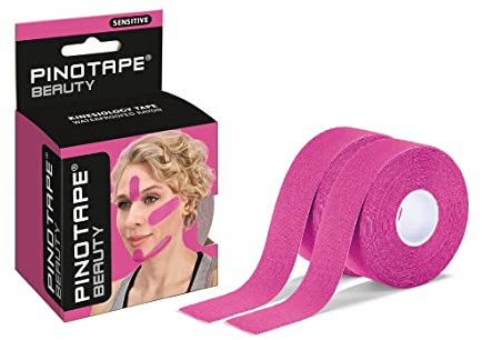Pinotape Sensitive Kinesiotape 2.5cm x 5m Beauty Pink Latexfrei