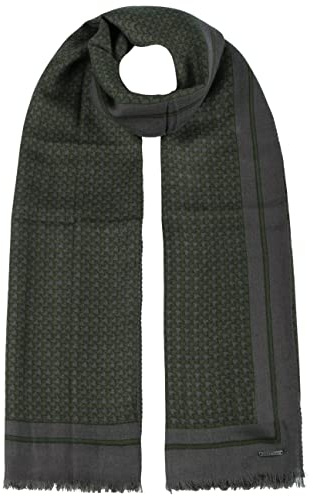 Stetson New Houndstooth Wollschal 100% Wolle Elegantes Design Damen Herren Herbst Winter