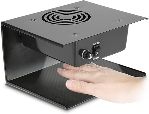 JOEBO Nagellacktrockner, 300 W Timing-Luft-Nagelgebläse-Föhn for Hände und Füße, Warmer und kühler Wind-Gebläsetrockner for Normale Nagellacke/112