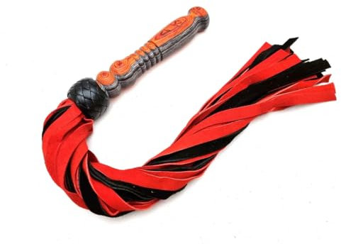 Sduxion Flogger - Flogger de cuero de alta calidad para equitación