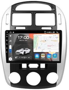 Pour K-ia Cerato 1 LD 2004-2008 Autoradio 2 Din Sans Fil Carplay Android Auto 9 Full IPS Écran Tactile HD Rétroviseur en Direct/BT 0/WIFI/4G SIM/DVR/GPS/SWC/OBD 2/FM AM Radio RDS DAB+DSP(M1