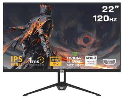 Twisted Minds Eco Series Monitor Plano 22'' FHD, 120 Hz, IPS 1920x1080
