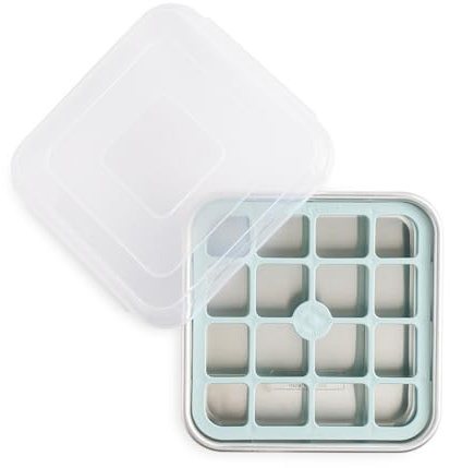 Nordic Ware Brownie Buddy-kit, 9-tums fyrkantig panna med skivare och lock