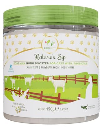 Pawfect Lait de chèvre pour chat Nutri Booster 150 g
