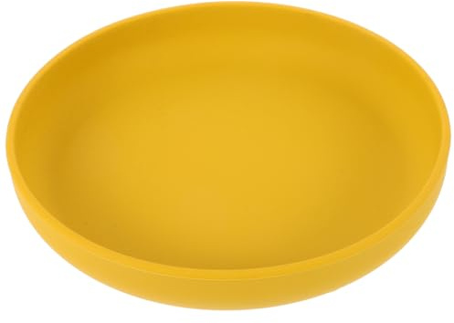 CIYODO Plato Con Ventosa Antideslizante Para Personas Mayores Vajilla De Silicona Ligera Para Autoalimentación Fácil Y Sin Derrames 7.67X7.67X1.57In