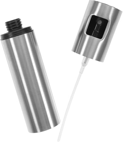 DECOMELODY Rociador De Aceite Para Barbacoa 100ml De Acero Inoxidable 304 Pulverizador Antigoteo Dosificador Fino Para Cocina y Horneado