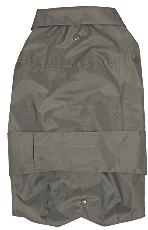 Croci C7074985 Wasserabweisender Mantel, grau, 70 cm