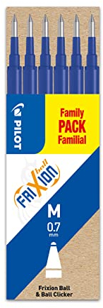 PILOT Pen Tintenroller-Ersatzmine BLS-FR7, Strichfarbe: blau