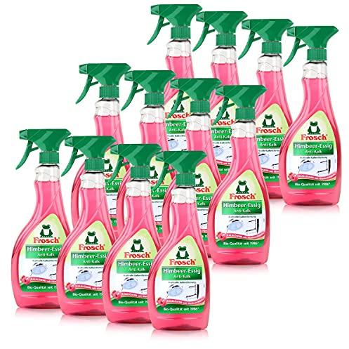 Frosch Himbeer-Essig Anti-Kalk Reiniger Sprühflasche 12 x 500ml