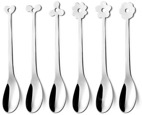 Set di Cucchiaini Espresso 6 Pezzi in Acciaio Eme Cadeau
