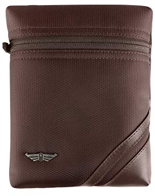 ARTONVEL - The Original Magnetic Motorcycle Tank Bag – Vintage Full Grain Cowhide Leather & Nylon – Waterproof & Lightweight – Ergonomic – Durable – 3 Year Guarantee (Full Brown)