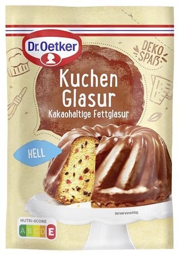 Dr. Oetker Kuchenglasur Hell, 1 x 150 g