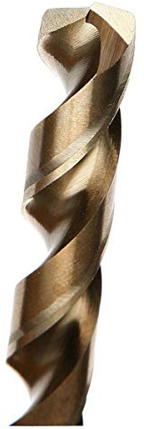 Broca de Metal de Cobalto de Keple 8 mm 1pcs - Broca de Cobalto para Acero Endurecido, de Metal HSS para Metales Duros, Acero, Pástico y Madera, Accesorios de Perforación, Resistente al Calor 117mm