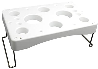 Cabilock Soporte para Manga Pastelera Mesa de Trabajo para Tartas Boquillas para Glaseado Estante de Almacenamiento Herramientas para Hornear para Manga Pastelera