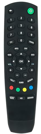 VINABTY Sostituisci il telecomando Adatta per Dolce Telecomanda Receptor Satelit Dolce Telekom Romania TV