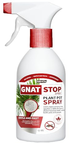 Gnat Stop Spray - The Ultimate Plant Pot Spray for Effortless Pest Control in Houseplants Stops Fungus Gnats & Plant Flies (500 MilliLitre)