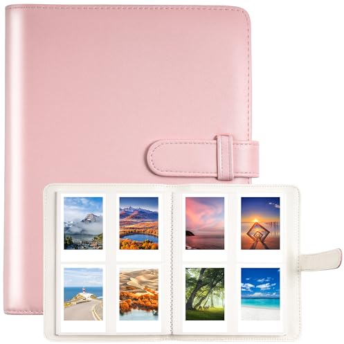 Album Fotografico con 256 Tasche per 3 Inch Film per Fujifilm Instax Mini LiPlay 11 7s 8 8+ 9 25 26 50s 70 90 Fotocamera Istantanea per Polaroid Snap SnapTouch PIC-300 Z2300 Mint Zip Stampante