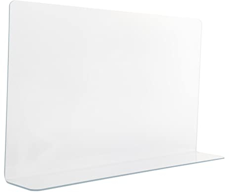 WOONEKY Bathtub Splash Guard Corner Spatter Preventer Kitchen Sink Splashing Guard Sink Water Shield Accessory Bathtub Splashing Guard Bathroom Accessory Protective Baffle Board