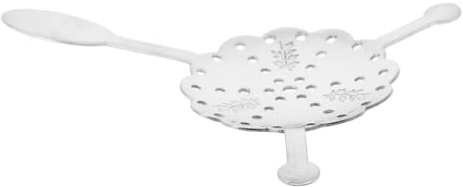 MUCKLILY Absinthe Spoon Dripper Stainless Steel Serving Spoon Compact Easy to Clean for Bars and Home