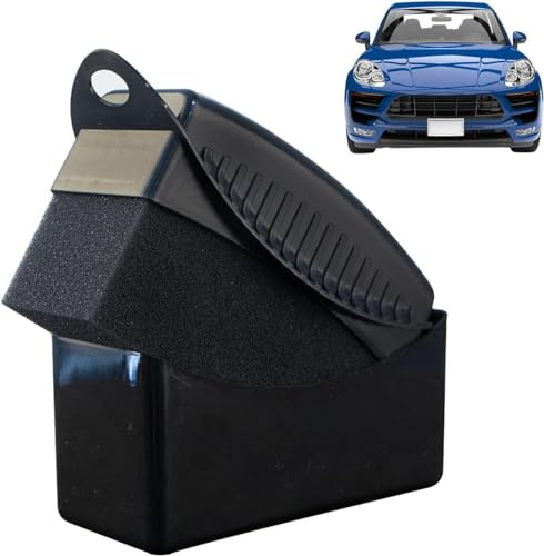 Autoreifen Schwamm Auto Reinigungsschwamm Mit Deckel, Tire Dressing Applicator Pad, Auftragsschwamm Reifenglanzgel Reifenpflege Für Die Auto, Applikator-Bürste Für Reifen, Gel Schwämme, Bürsten