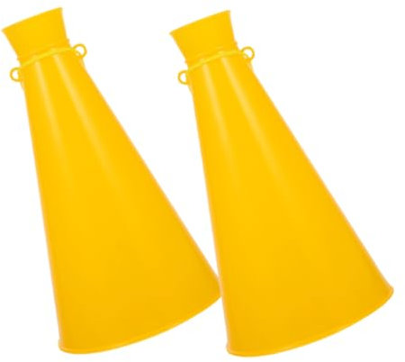 MUSISALY 2stücke Cheer Megaphone Party-zubehör Für Fußballspiele Sportveranstaltungen Und Feierlichkeiten Zum Anfeuern Für Lebhafte