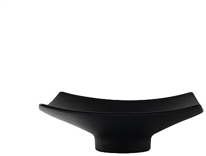 Servizio di Piatti 7,5 Pollici Piatti Piani opachi Piatti Quadrati Piatto in Ceramica Nera Stoviglie for la casa Piatto di Carne alla griglia retrò Piatti per Dolci
