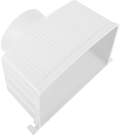 Ciieeo Deviatore Grondaia Quadrato in Pvc 110mm Beccuccio di Scarico, Blocco Paraspruzzi e Kit Raccolta Acqua Piovana per Ville, Soluzione Drenaggio Efficiente e Resistente