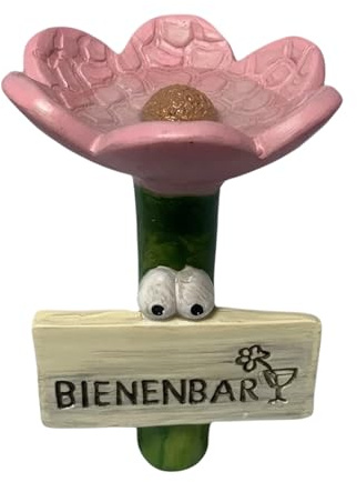 Estación De Riego De Abejas, Accesorio De Hidratación Polinizador, 11x7 Cm, Dispensador De Bebidas En Forma De Flor, Alimentador De Agua Para Mariposas Y Colibríes, Estación De Néctar De Jardín Al Air