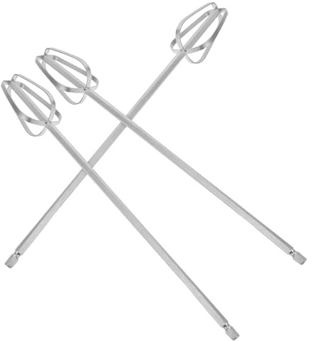 Healeved 3PcsHand Mixer Replacement Beaters Stainless Steel, Long 30cm | Mixing Dough and Batter, Designed for Baking and Meat Mixing, Suitable for Hand Whisk Attachments, Electric Food Mixers,