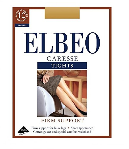 Elbeo Caresse Stützstrumpfhose - Elfenbein - Cafe Creme - Größe L
