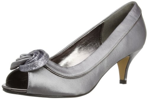 Lunar Damer FLR222 Peep-Toe, grå, 41