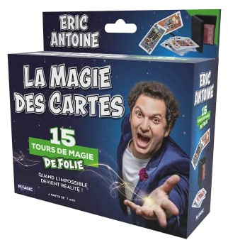 Megagic - Coffret de Magie pour Enfant - Eric Antoine - La Magie des Cartes