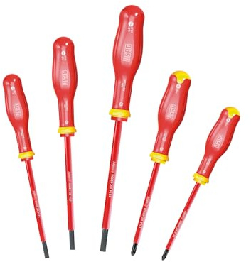 USAG U00910100 Serie giraviti isolati 1000V, Rosso