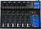 Depusheng HT7 Table de mixage audio portable Bluetooth avec console de mixage de son DJ USB Cartes de mixage de bandes à 7 canaux Prise MP3 Alimentation 48V