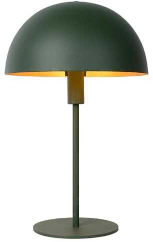 LUCIDE SIEMON - Tischlampe - Ø 25 cm - 1xE14 - Grün
