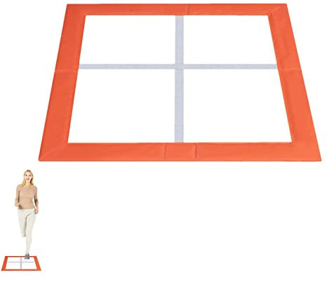 Flyhorse 5 Stück faltbare Trainingsmatte | Agility Square Trainer, tragbares Trainingsgerät, multifunktionale Trainingsmatte für Kampfsport, Gymnastik, Stretching, Outdoor-Workouts