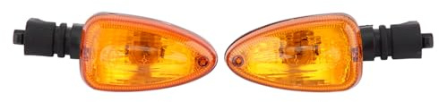 Coppia di Indicatori di Direzione per Indicatori di Direzione per Moto Refit per F800 (Giallo)