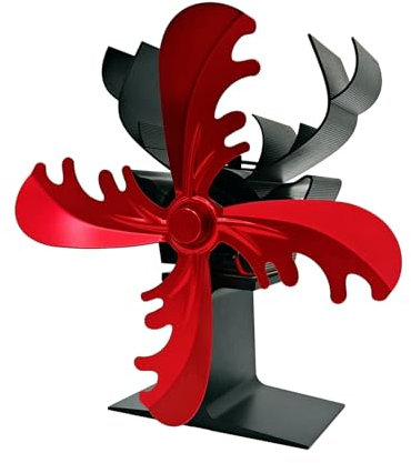 Ventilatore a 4 fogli di Natale, stufa a legna