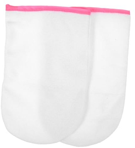 IWOWHERO Guantes de Cera Térmicos para Manos de Felpa Aislamiento y Aceleración de Circulación para Uso en Salón o Casa