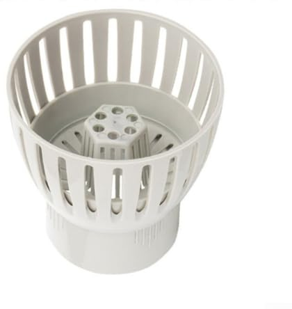 Skimmer per laghetto Koi senza sforzo per raccogliere efficacemente le foglie e la manutenzione dell'acqua (50 mm)