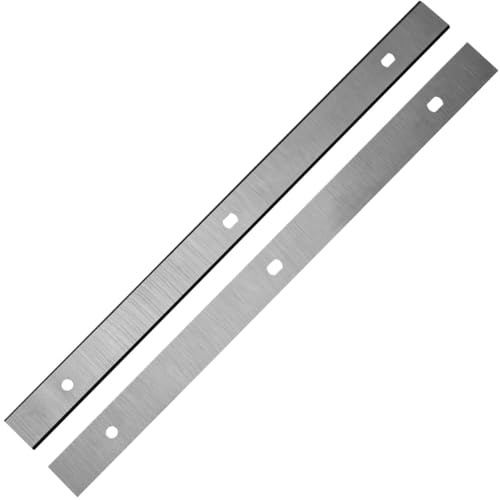 SHGUOMSC 2 Stück HSS-Hobelmesser 260 mm × 18,6 1,5 for HC AWEPT106