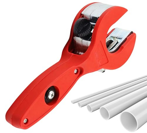 Cortatubos de Cobre | Herramienta De Corte 2 En 1 Con Trinquete - Cortatubos De PVC Con Trinquete - Para Fontanería Construcción Mantenimiento Industrial Cobre Metales Blandos