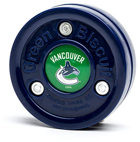 Green Biscuit NHL Teams Original Passing/Handling Training Puck – Off-Ice/Street Hockey Puck