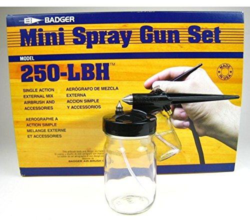 Badger 250-LBH - Pistola de aerógrafo, aerógrafo