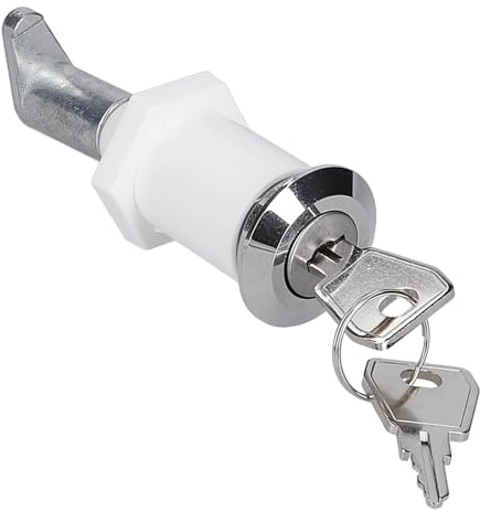 Liebherr 7042846 ORIGINAL Türschloss Schloss mit 2x Schlüssel Flaschen Kühlschrank auch für Gewerbekühlschrank Labor-Kühlschrank JoeClever