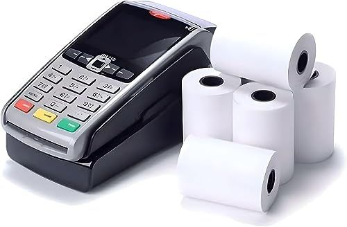 Dubbel drake, 100 rullar med 57 x 40 mm termiskt papper Till Rolls, för PDQ POS EFTPOS, kreditkortsmaskin, Verifone, Barclays, Streamline, Ingenico iCT200, iCT 220, iCT250